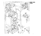 Kenmore 1105810815 base and tank diagram