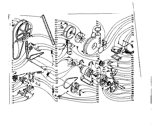 Machine drive