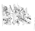 Kenmore 1105810950 machine drive diagram