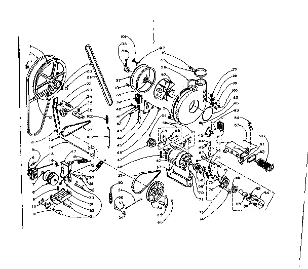 Machine drive