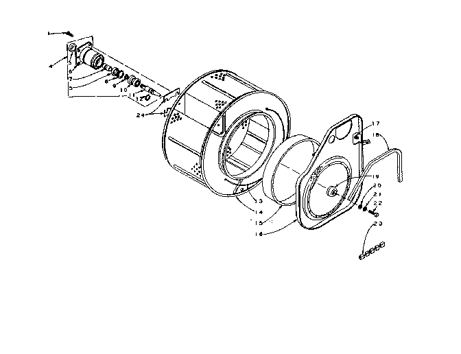 Cylinder and hub