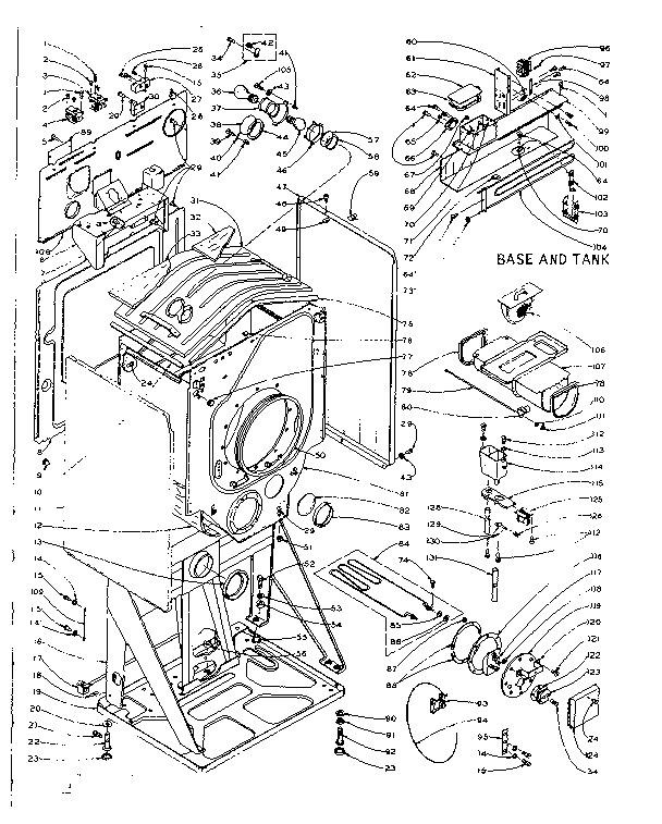 BASE AND TANK