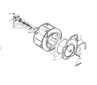 Kenmore 1105810951 cylinder and hub diagram