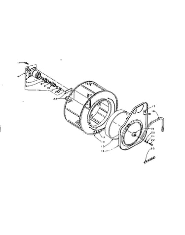 Cylinder and hub
