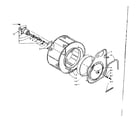 Kenmore 1105810952 cylinder and hub diagram