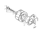 Kenmore 1105810953 cylinder and hub diagram