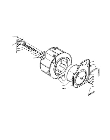 Cylinder and hub