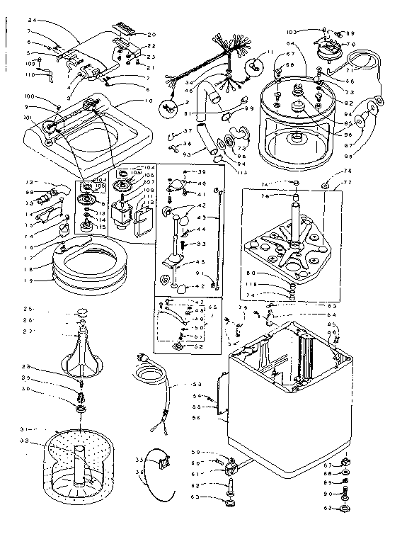 Machine sub-assembly