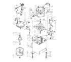 Kenmore 1105815501 machine sub-assembly diagram