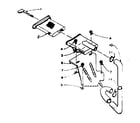 Kenmore 1105814501 filter assembly diagram