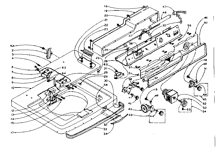 MACHINE TOP ASSEMBLY