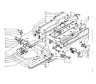 Kenmore 1105814801 machine top assembly diagram