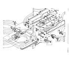 Kenmore 1105814803 machine top assembly diagram