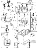 Tub, basket, and agitator