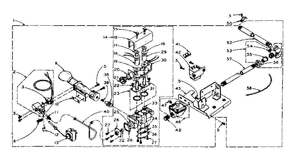 GENERAL CONTROLS BURNER ASSEMBLY