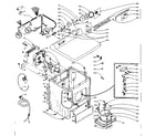 Kenmore 1105817501 machine sub-assembly diagram