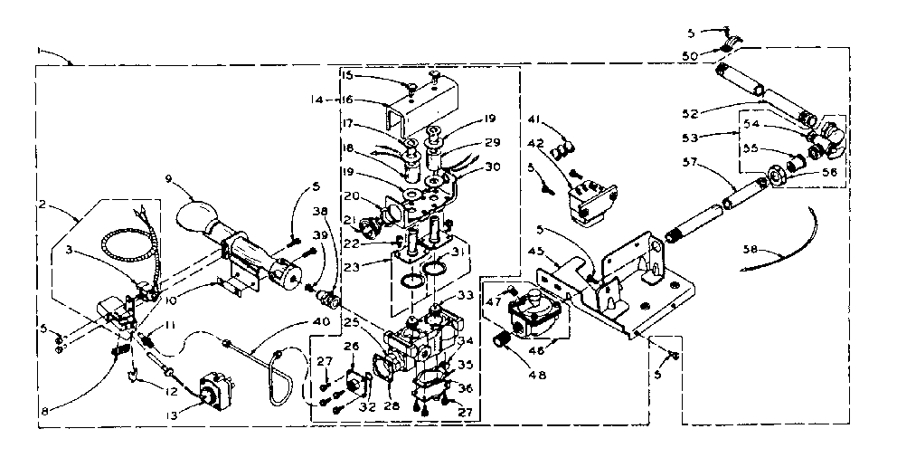 GENERAL CONTROLS BURNER ASSEMBLY