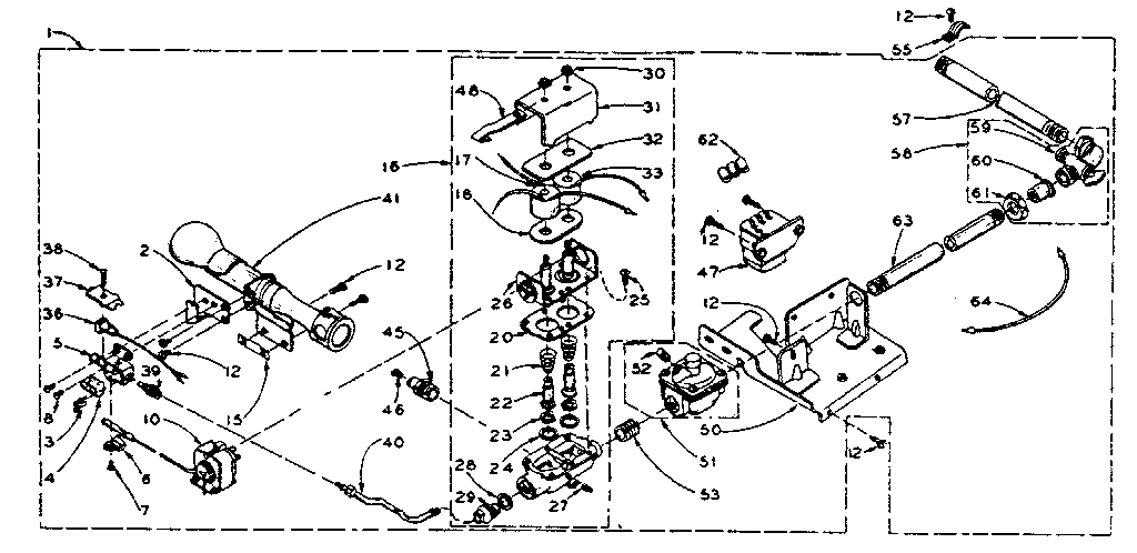 White rodgers burner assembly
