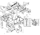 Kenmore 1105817820 machine sub-assembly diagram