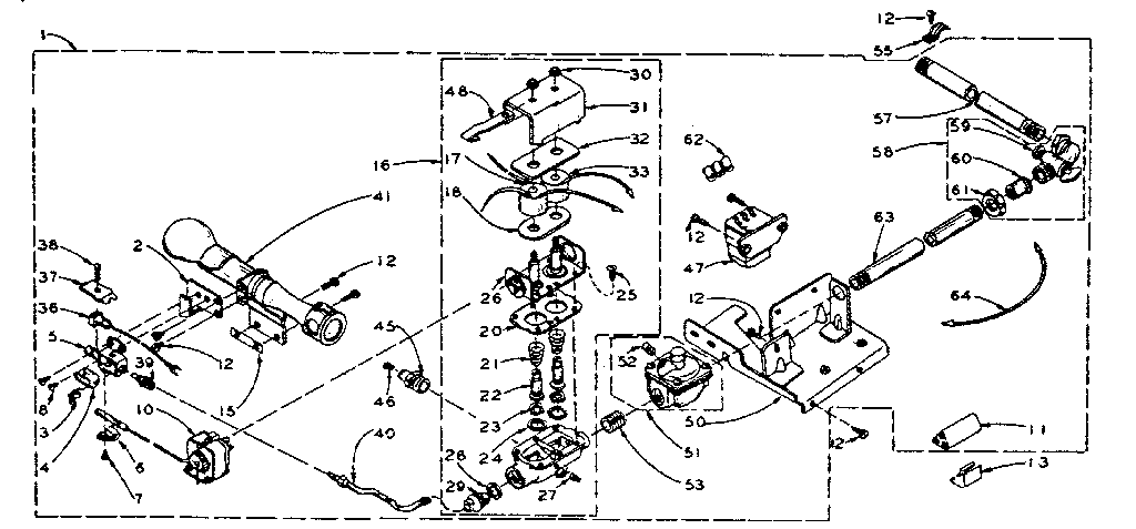 WHITE RODGERS BURNER ASSEMBLY