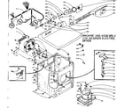 Kenmore 1105818500 machine sub-assembly diagram