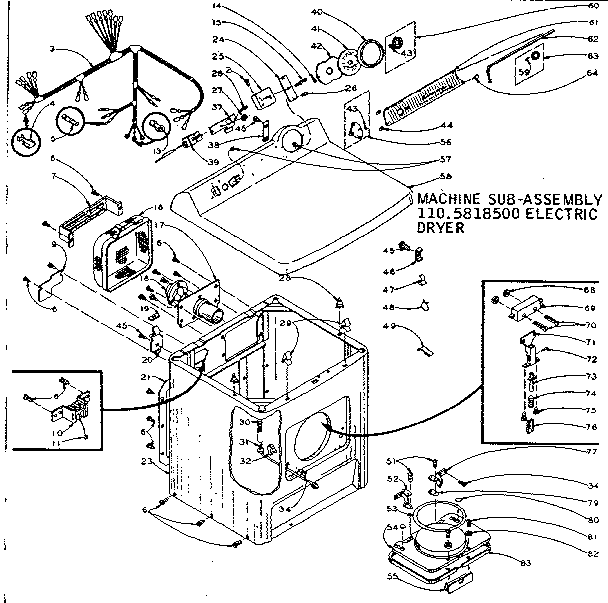 Machine sub-assembly