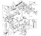 Kenmore 1105818820 machine sub-assembly diagram