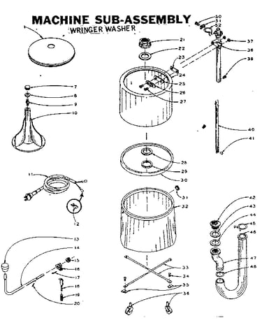 Machine sub-assembly
