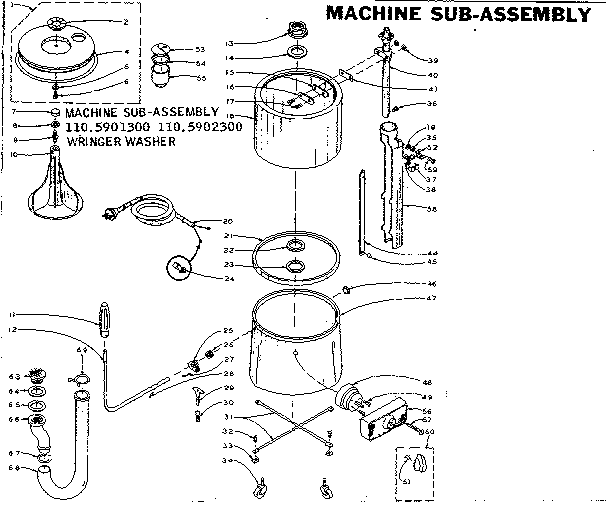 Machine sub-assembly