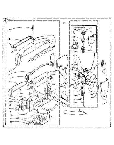 Gear case assembly