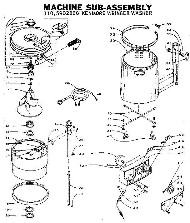 MACHINE SUB-ASSEMBLY