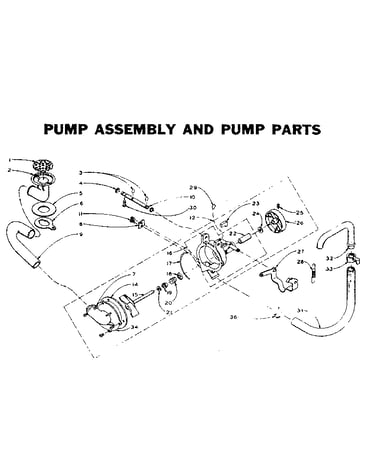 Pump assembly and pump parts