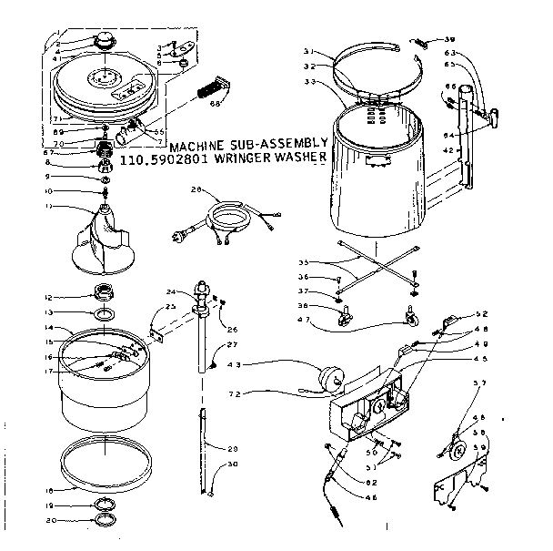 Machine sub-assembly
