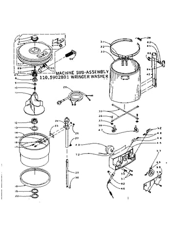 Machine sub-assembly
