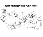 Kenmore 1105902801 pump assembly diagram