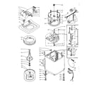 Kenmore 1105903000 machine sub-assembly diagram