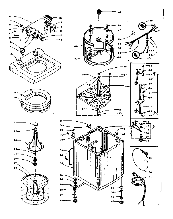 Machine sub-assembly