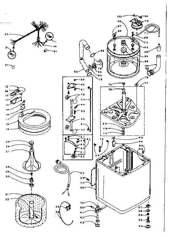 Machine sub-assembly