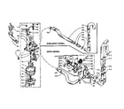Kenmore 1105904503 machine sub-assembly diagram