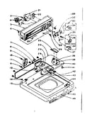 Top and console assembly
