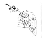 Kenmore 1105905610 filter assembly diagram