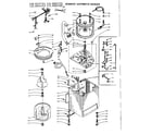 Kenmore 1105905753 machine sub-assembly diagram