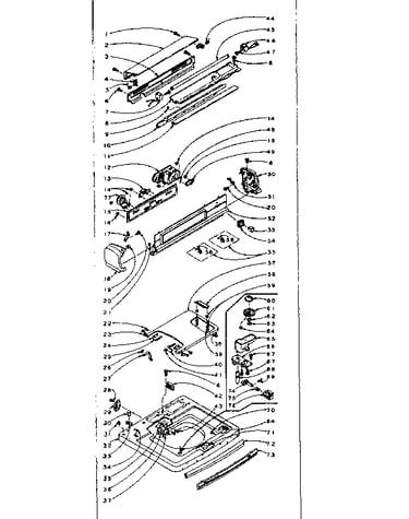 Top and console assembly