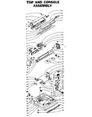 Top and console assembly
