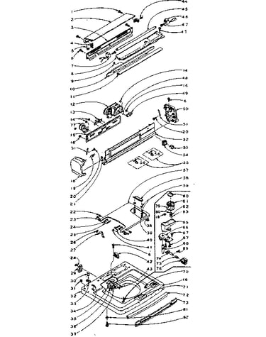 Top and console assembly