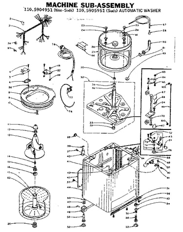 Machine sub-assembly