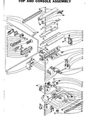 Top and console assembly