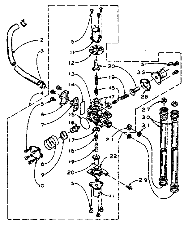 Detroit controls mixing valve assembly