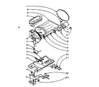 Kenmore 1105904951 dispenser assembly diagram