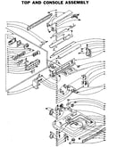 Top and console assembly